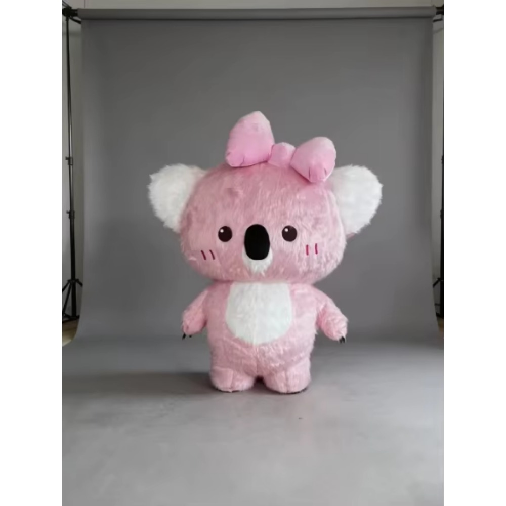 Costumes - Costume gonflable de koala rose, mascotte