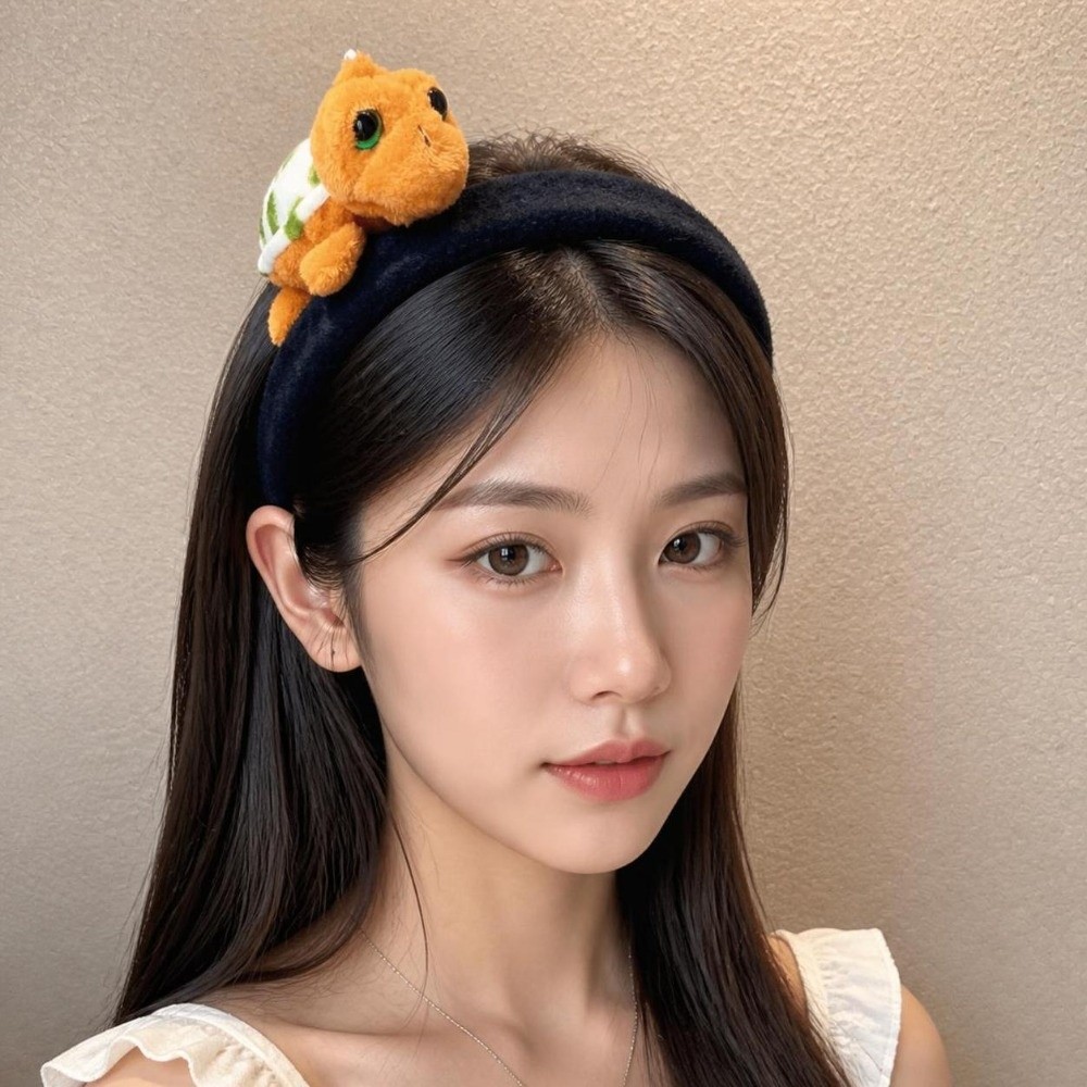 Novelty Gifts - Serre-tête unisexe en peluche de tortue