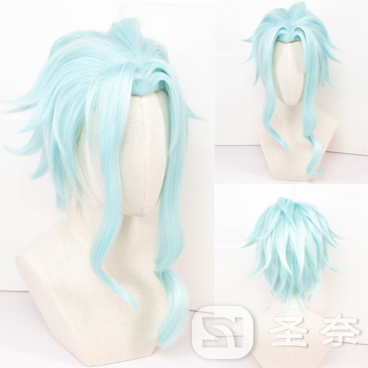 Perruque de cosplay Genshin Im - Anime Cosplay Wig Heat Resistant avis et prix