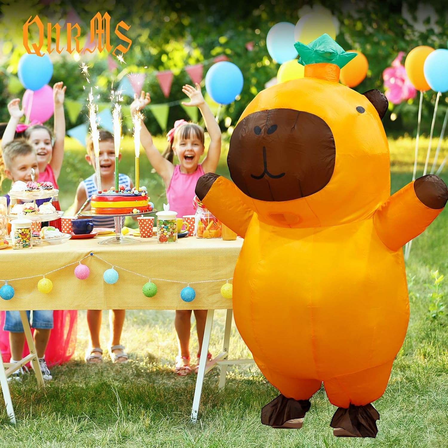 Costume gonflable de capybara  - Costumes avis et prix