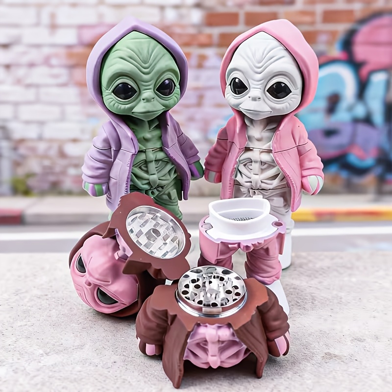 Moulin à herbes amusant Alien, - Novelty Gifts avis et prix