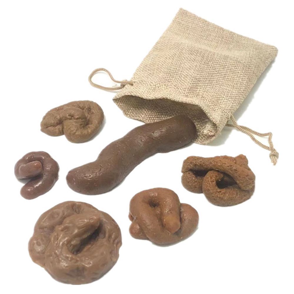 Gadget de blague, 6 pièces, jo - Fake Poop Gag Gift avis et prix